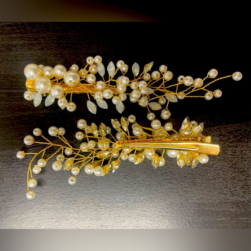 Bridal hair pins (set of 2)